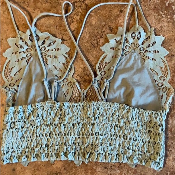 Olive Green Bralette - Picture 2 of 3